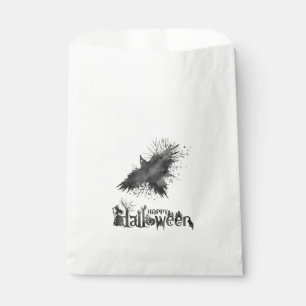 Crow Halloween Party Favour Bag
