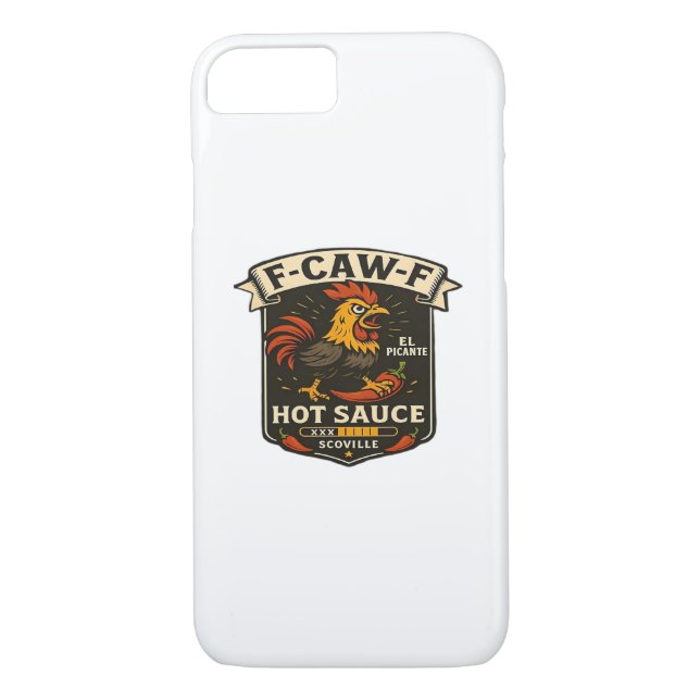 Crow Humor Funny Gothic F-Caw-F Case-Mate iPhone Case (Back)