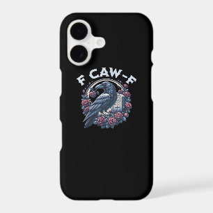 Crow Humorous F-Caw-F Graphic For Men Women Retro