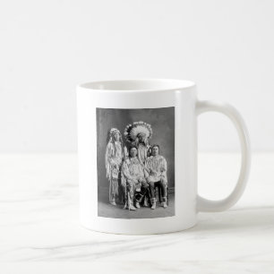 Crow Indian Group Portrait, early 1900s Coffee Mug