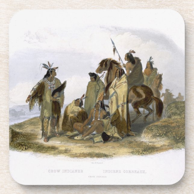 Crow Indians, plate 13 from volume 1 of `Travels i Coaster (Front)