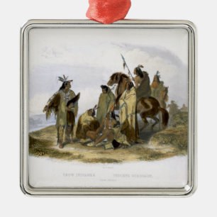 Crow Indians, plate 13 from volume 1 of `Travels i Metal Tree Decoration