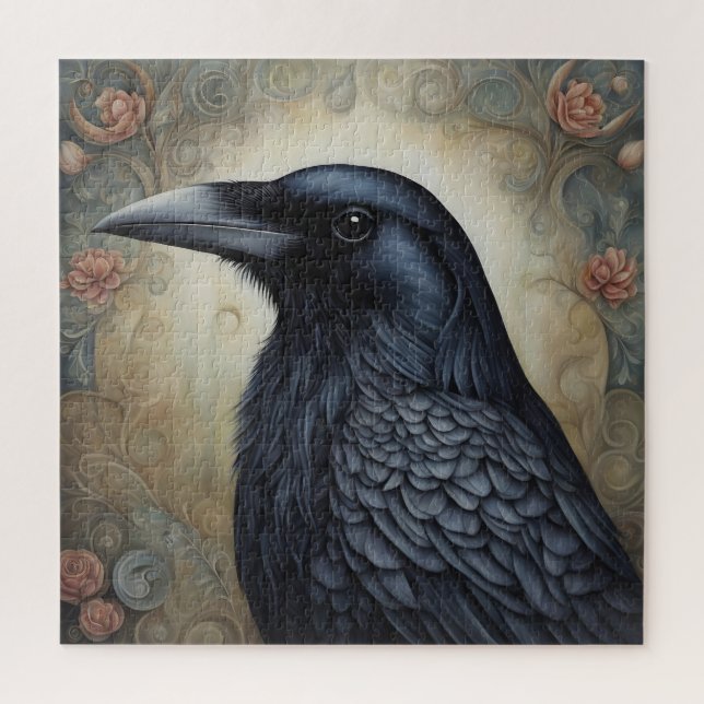 Crow Jigsaw Puzzle (Vertical)