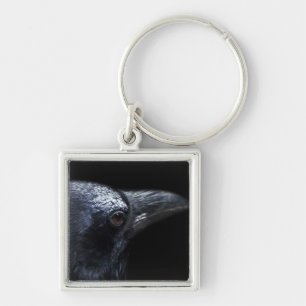 Crow Key Ring