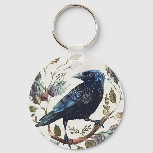 Crow Key Ring (Front)