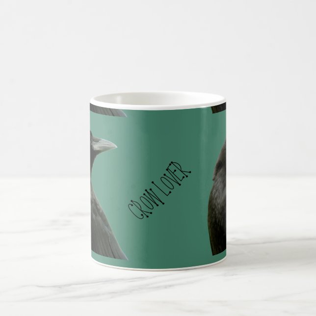 Crow Lover Coffee Mug (Center)