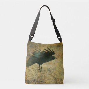 Crow Lover's Accessory Crossbody Bag