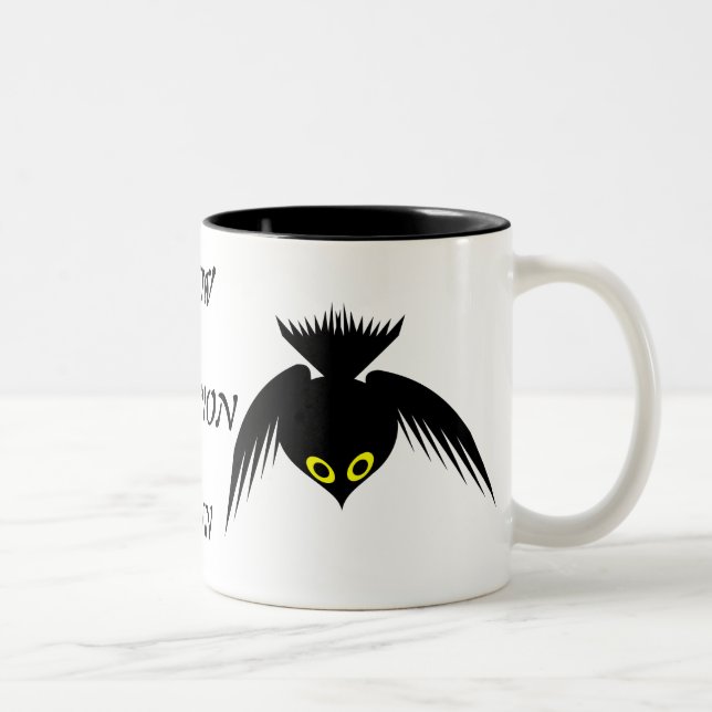 Crow Magnon Man Custom Mug (Right)