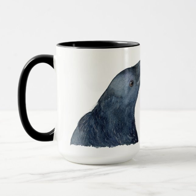 Crow Mug (Left)