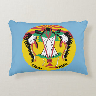 Crow Nation Flag Decorative Cushion