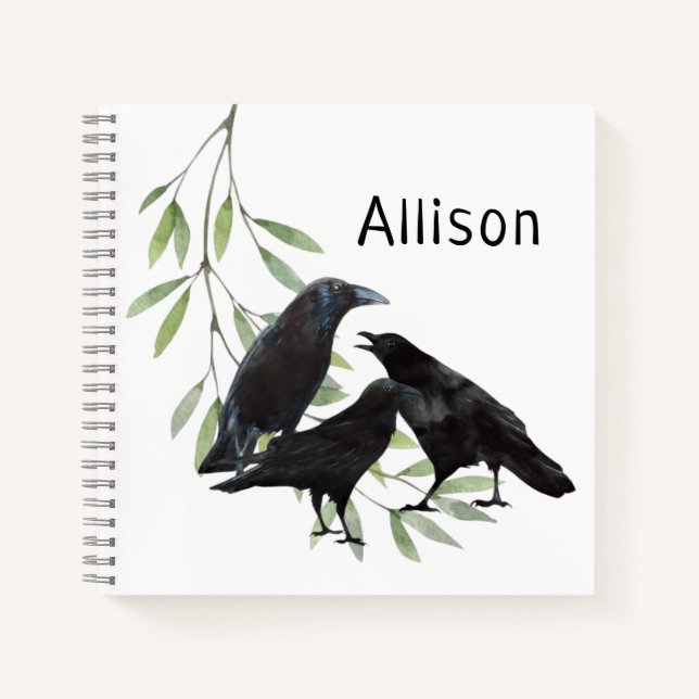Crow Notebook (Front)