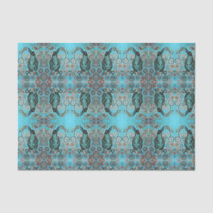 crow painting tissue paper