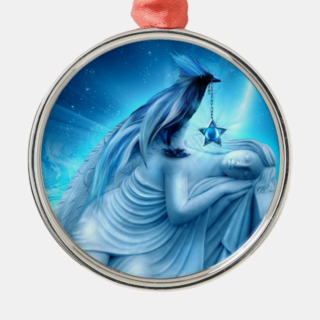 Crow Phoenix Ornament (Front)