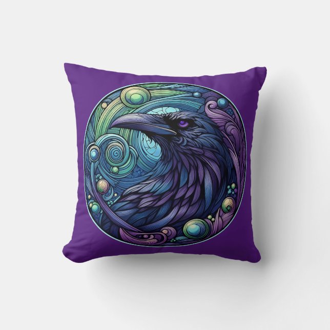 Crow Pillow (Front)