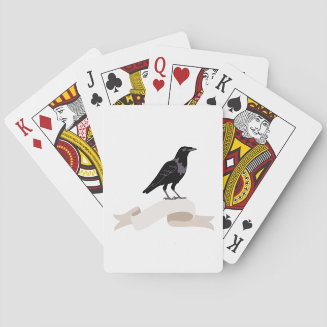 Crow Playing Cards (Back)