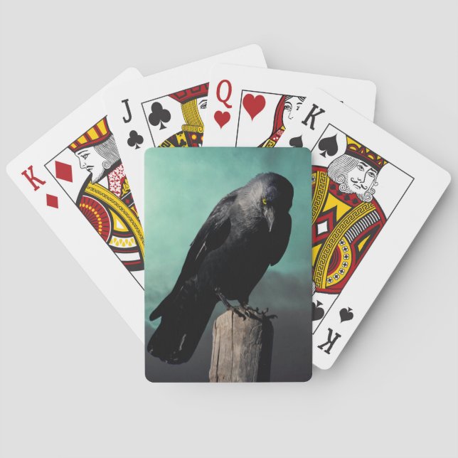 Crow Playing Cards (Back)