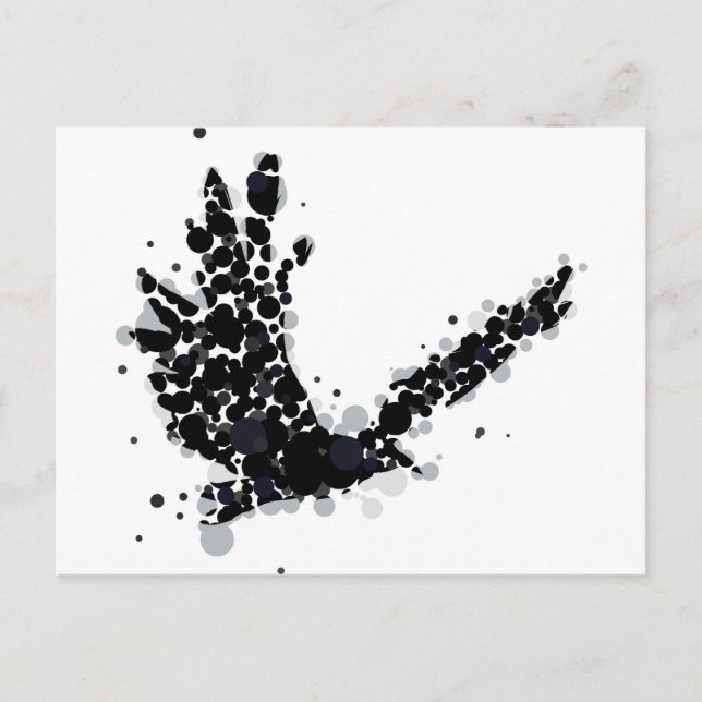 crow postcard (Front)