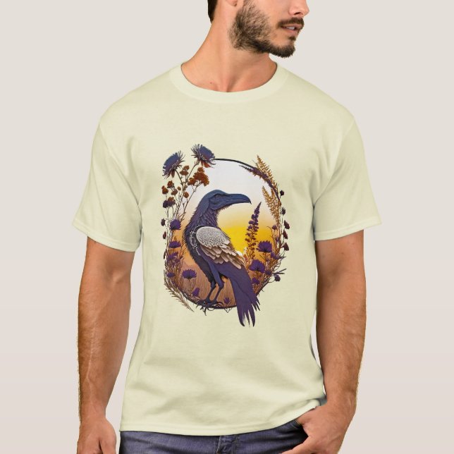Crow Punk 04 T-Shirt (Front)