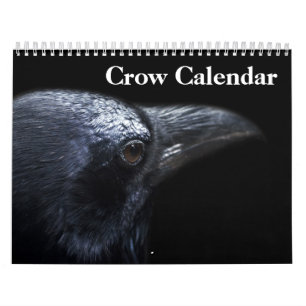 Crow Raven 2026 Calendar
