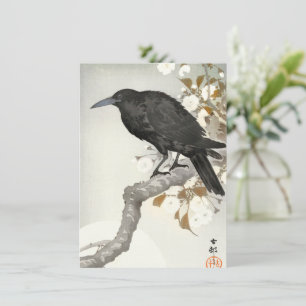 Crow Raven Koson Japanese Bird