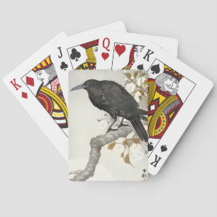 Crow Raven Koson Japanese Bird Playing Cards