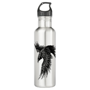 Crow Raven Norse Viking Symbol 710 Ml Water Bottle
