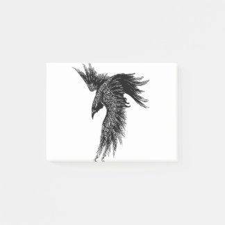 Crow Raven Norse Viking Symbol Post-it Notes