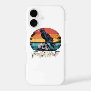 Crow, Retro F-Caw-F Bird Crow Funny Crow Bird Cawi