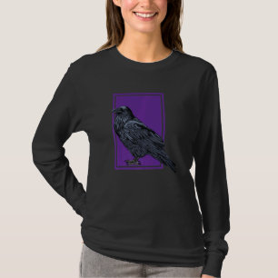 Crow Smart Bird Black Bird Of Prey Raven 1 T-Shirt