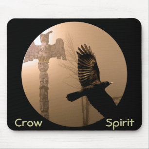 CROW SPIRIT Collection Mouse Mat