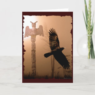 CROW SPIRIT Native American-themed Card Collection
