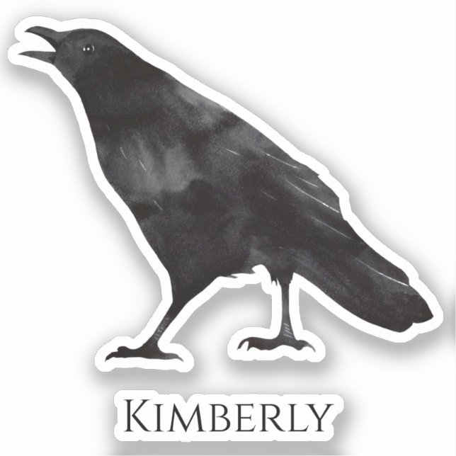 Crow  sticker (Front)