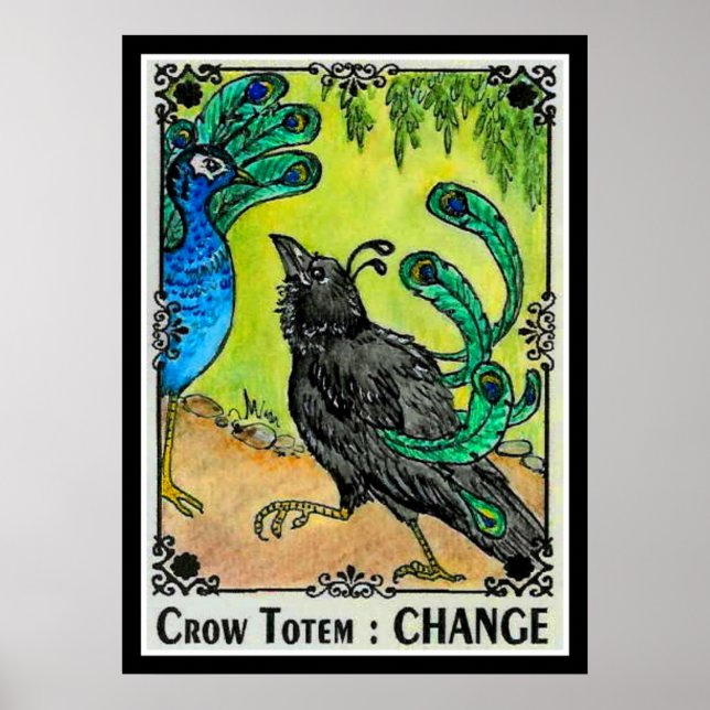 Crow Totem CHANGE Poster (Front)