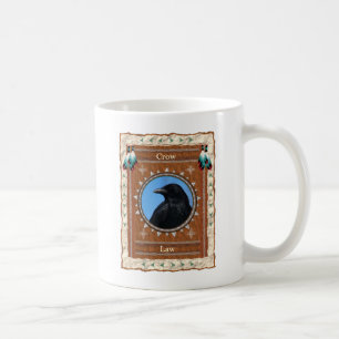 Crow Universal Law Energy Coffee Mug