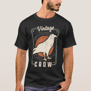 Crow Vintage Retro Classic Animal Love 1 T-Shirt