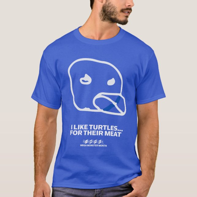 Crow vs. Servo: I LIKE TURTLES... T-Shirt (Front)