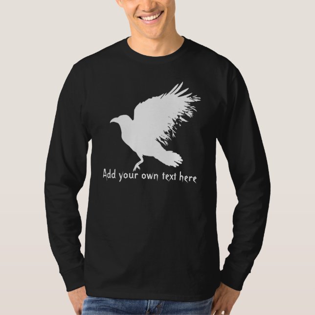 Crow - white T-Shirt (Front)
