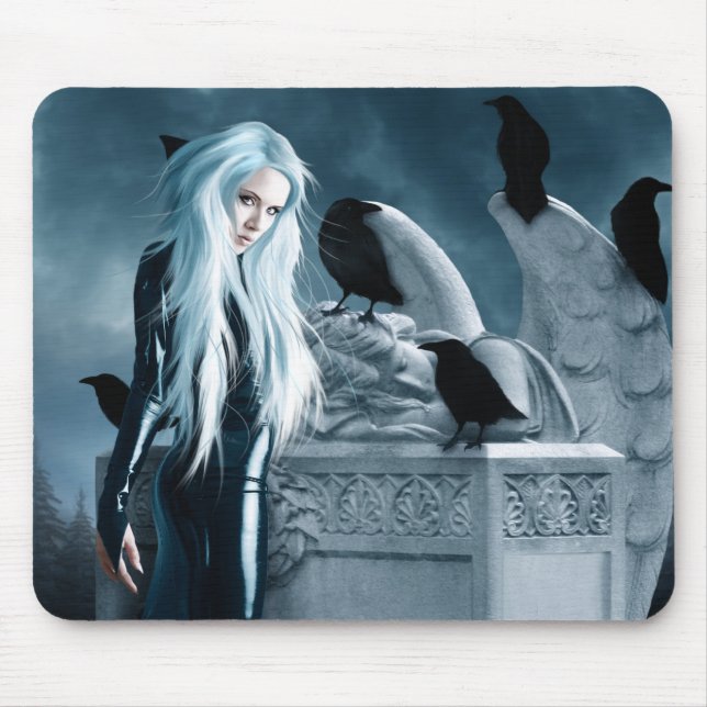 Crow Witch Mousepad (Front)