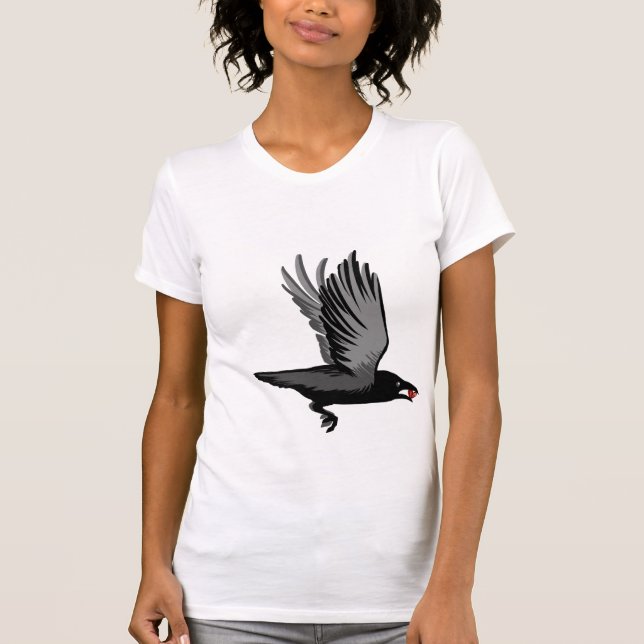 Crow With Heart T-Shirt (Front)