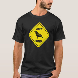 Crow Xing Bird Vintage T-Shirt
