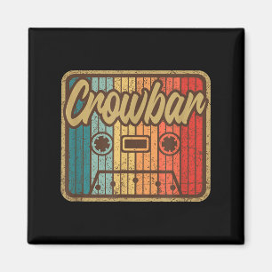 Crowbar Vintage Cette Retro Music 90s Guitar Magnet