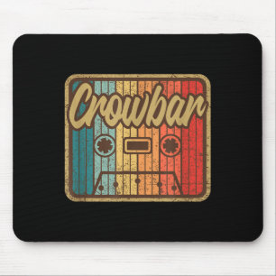 Crowbar Vintage Cette Retro Music 90s Guitar Mouse Mat