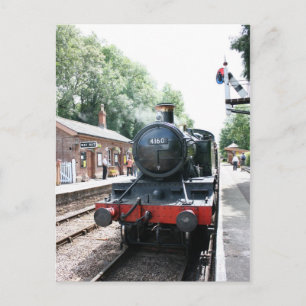 Crowcombe Heathfield station, WS Railway Postcard