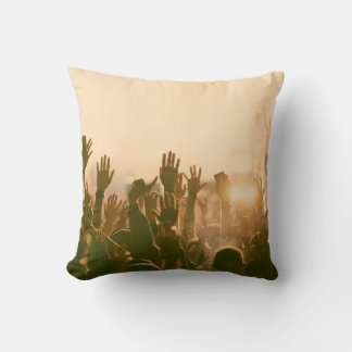 Crowd at concert - retro style photoconcert,crowd, cushion