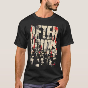 CROWD CONTROL — Distressed After Hours Typography T-Shirt