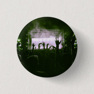Crowd & Stage - Lime Green 3 Cm Round Badge