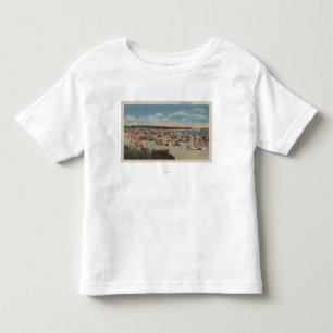 Crowded Beach Scene Toddler T-Shirt