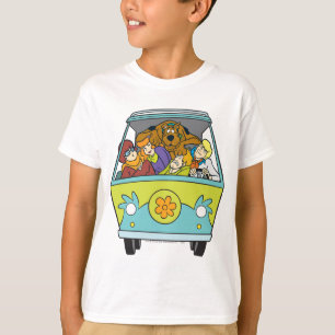 Crowded In The Mystery Machine T-Shirt