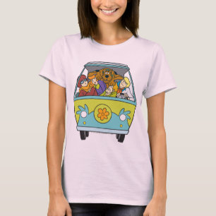 Crowded In The Mystery Machine T-Shirt