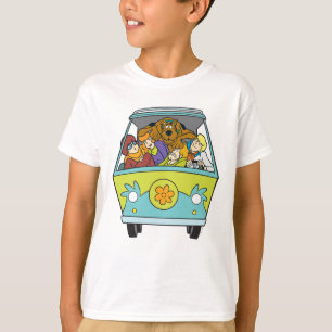 Crowded In The Mystery Machine T-Shirt